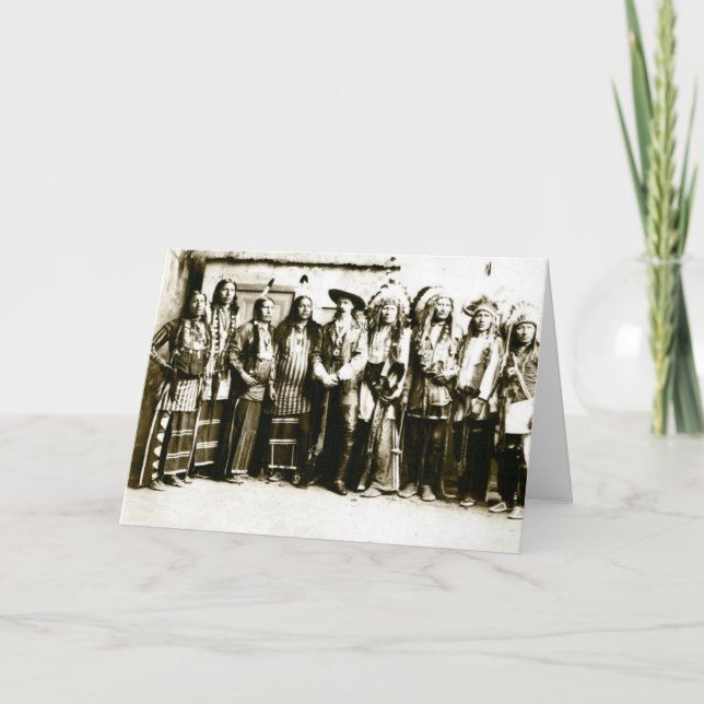 Buffalo Bill's Wild West Show Card (Front)