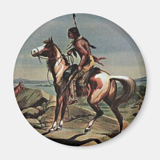 Buffalo Bills Wild West Show Magnet (Front)