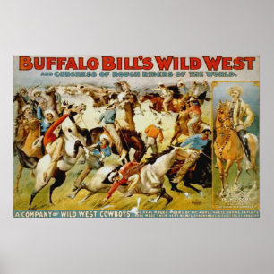 Buffalo Bill's Wild West Show Poster