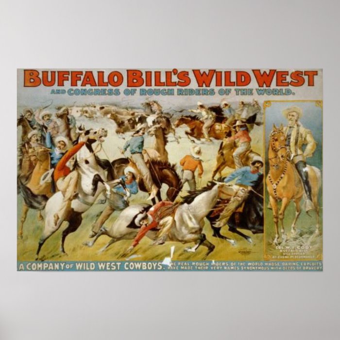 Buffalo Bill's Wild West Show Poster