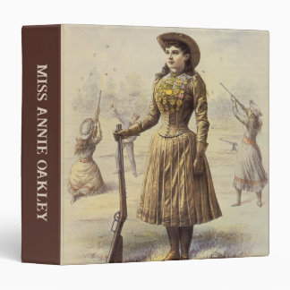 Buffalo Bill's Wild West Show with Annie Oakley 3 Ring Binder