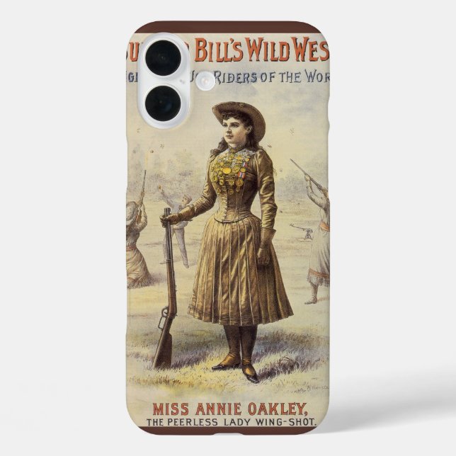 Buffalo Bill's Wild West Show with Annie Oakley Case-Mate iPhone Case (Back)
