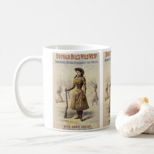 Buffalo Bills Wild West Show with Annie Oakley Coffee Mug