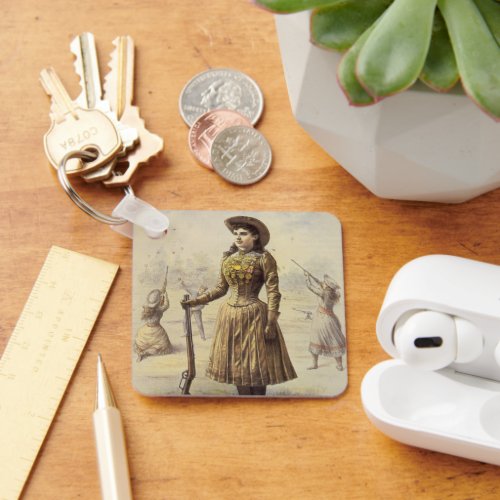 Buffalo Bills Wild West Show with Annie Oakley Keychain