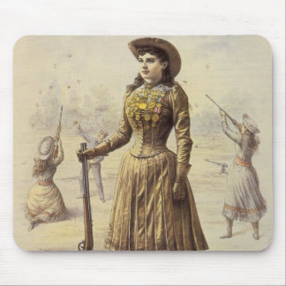 Buffalo Bill's Wild West Show with Annie Oakley Mouse Pad