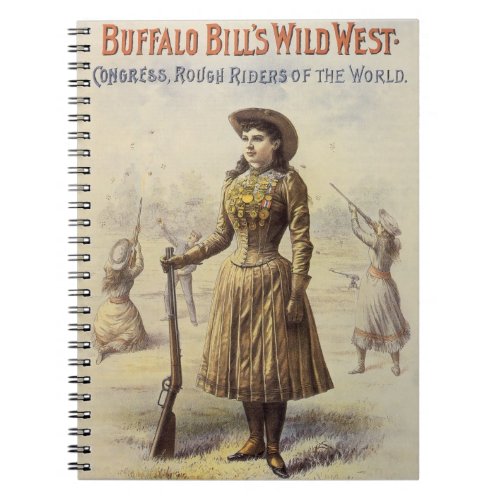 Buffalo Bills Wild West Show with Annie Oakley Notebook