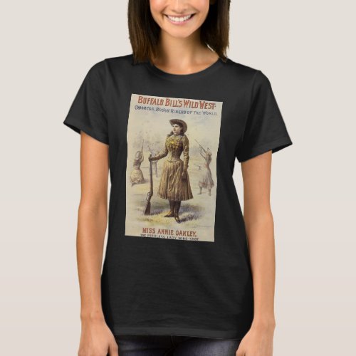 Buffalo Bills Wild West Show with Annie Oakley T_Shirt