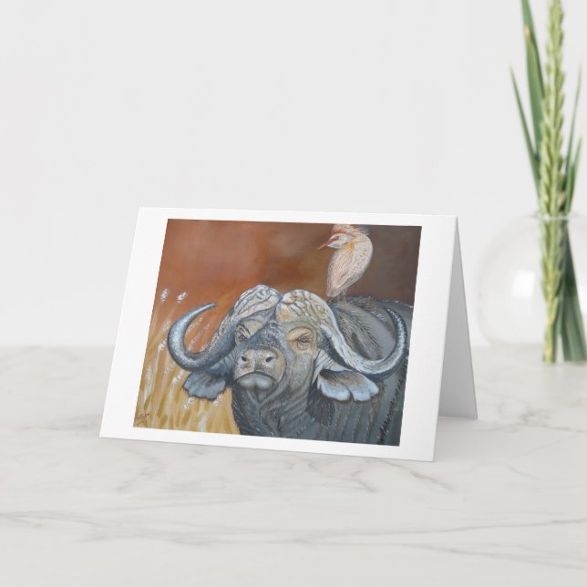 Buffalo Birthday Card (Front)