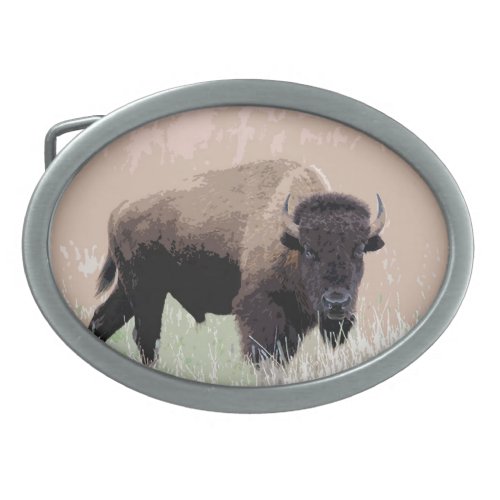 Buffalo  Bison Belt Buckle
