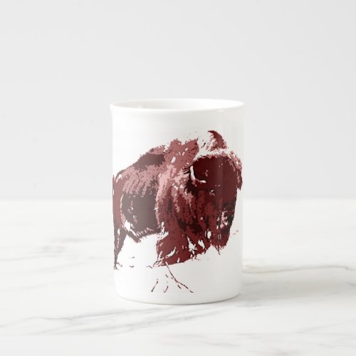 Buffalo _ Bison Bone China Mug