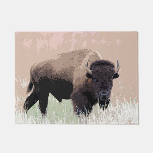 Buffalo  Bison Doormat