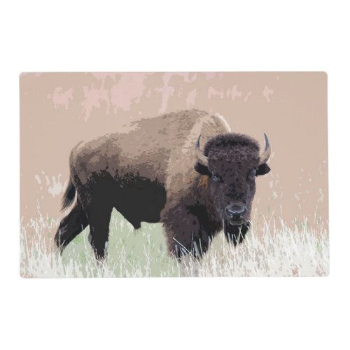 Buffalo  Bison Placemat