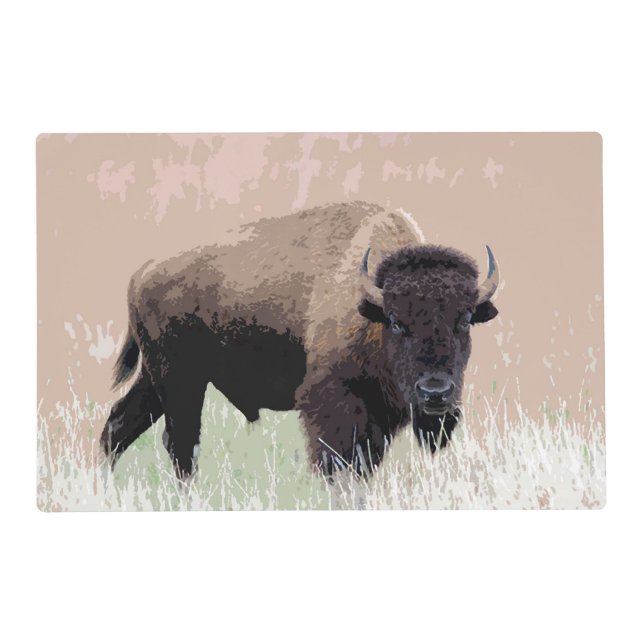 Buffalo / Bison Placemat (Front)