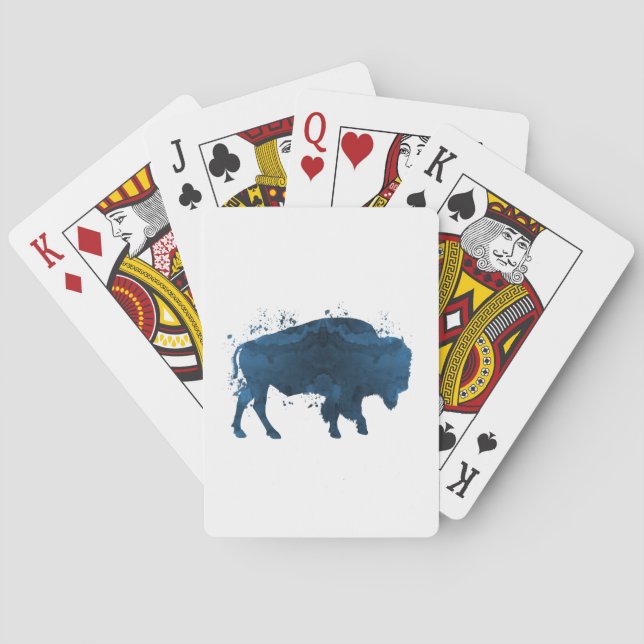 Buffalo / Bison Poker Cards (Back)