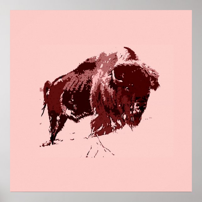 Buffalo - Bison Poster (Front)
