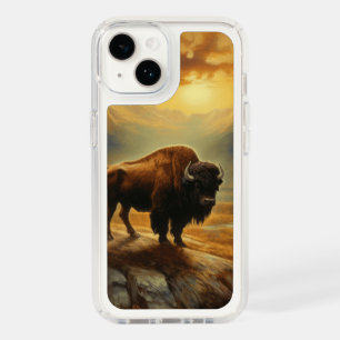Buffalo Bison Sunset Silhouette Speck iPhone 14 Case
