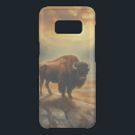 Buffalo Bison Sunset Silhouette  Uncommon Samsung Galaxy S8 Case<br><div class="desc">Capture the untamed beauty of the American West with our breathtaking Sunset Buffalo Bison Silhouette Art Print. Set against a backdrop of a radiant, amber-hued sunset, a majestic buffalo bison stands proudly on the horizon, its formidable presence magnified by the golden light. This stunning artwork celebrates the spirit of the...</div>
