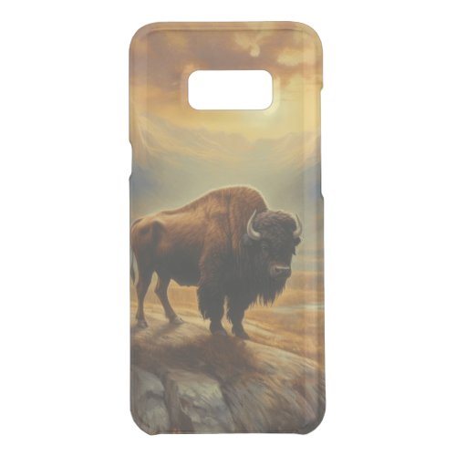 Buffalo Bison Sunset Silhouette  Uncommon Samsung Galaxy S8 Case