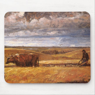 Buffalo Bones Plowed Under by Harvey Thomas Dunn Mouse Pad