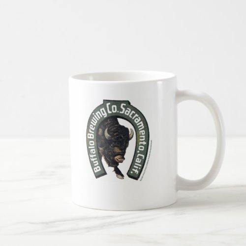 Buffalo Brewing Company Sacramento CA Coffee Mug