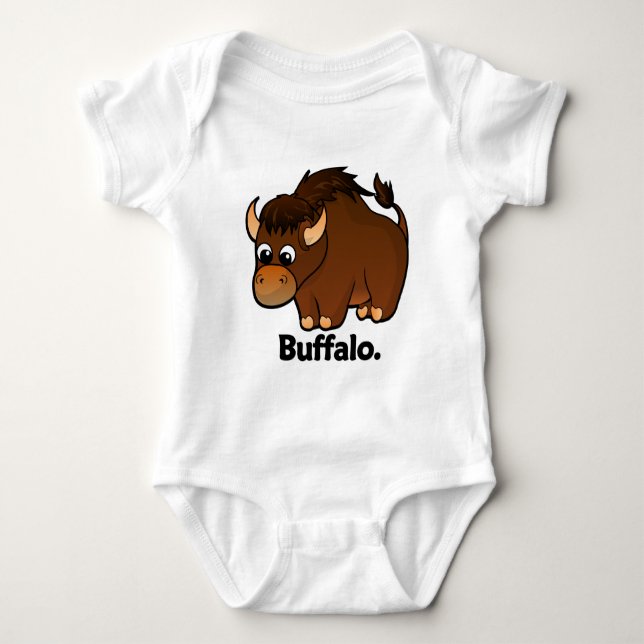 Buffalo Buffalo. Baby Bodysuit (Front)