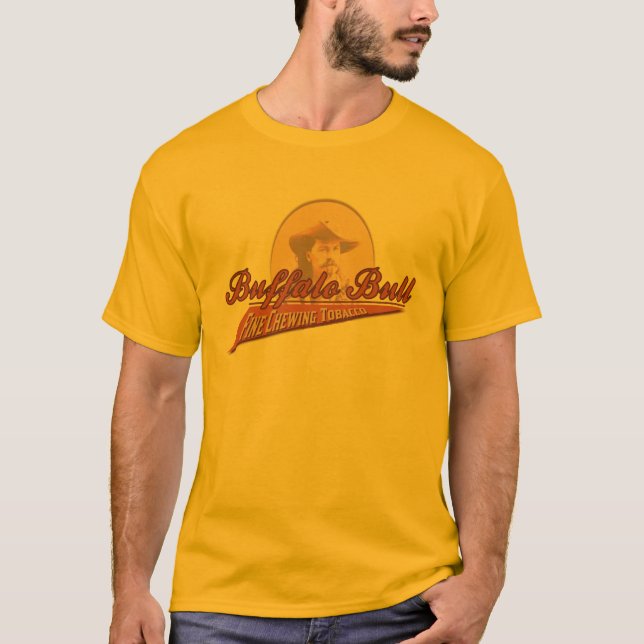 Buffalo Bull Fine Chewing Tobacco T-Shirt (Front)
