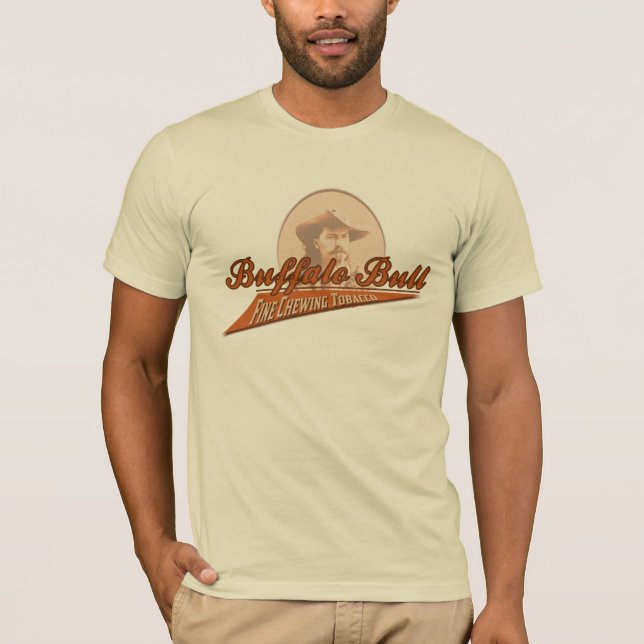 Buffalo Bull Fine Chewing Tobacco T-Shirt (Front)
