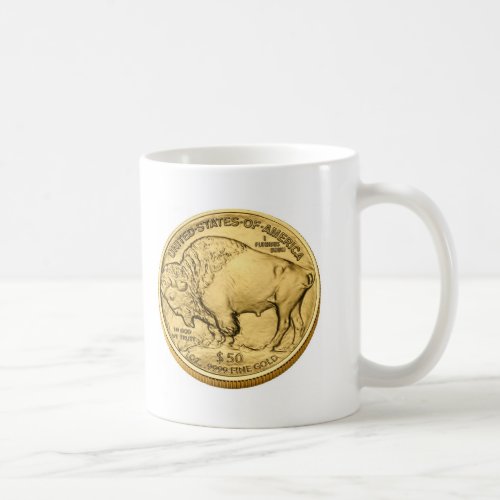 Buffalo Bullion Gold Coin Coffee Mug