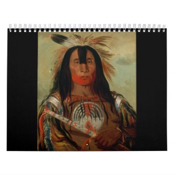 Buffalo Bull's Back Fat Head Chief Blood Tribe Calendar by EnhancedImages at Zazzle