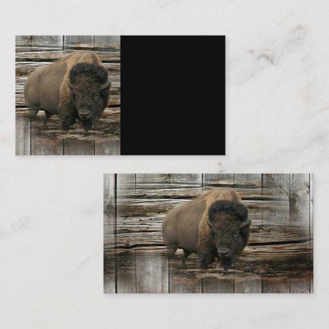 Buffalo Business Card (Front/Back)