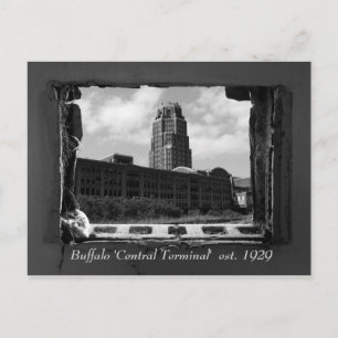 Buffalo 'Central Terminal' est. 1929 Postcard