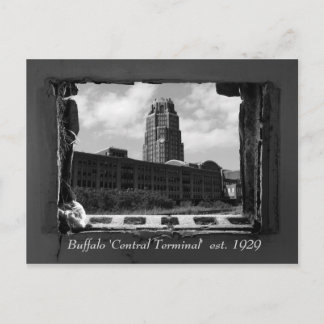Buffalo 'Central Terminal' est. 1929 Postcard