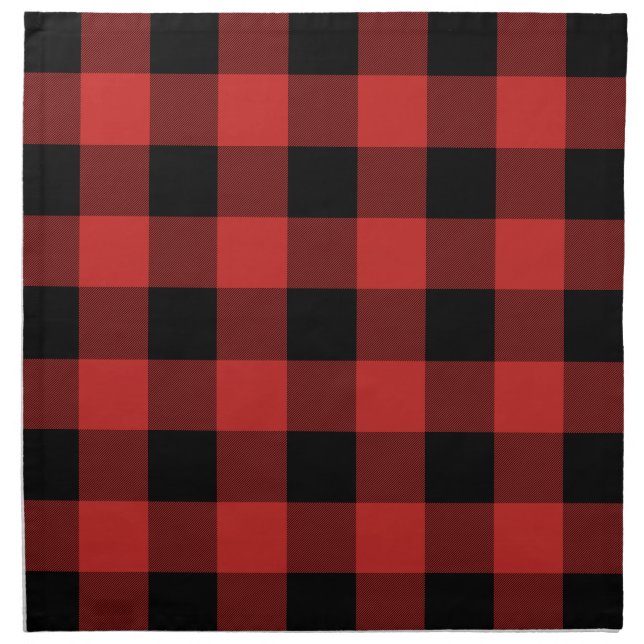 Buffalo Check - Cloth Napkins (Front)