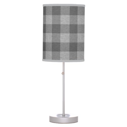 Buffalo check Lamp _ grey