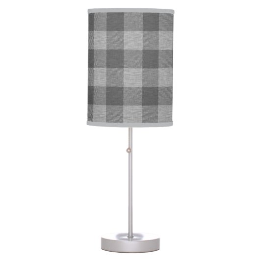 Buffalo check Lamp - grey (Front)