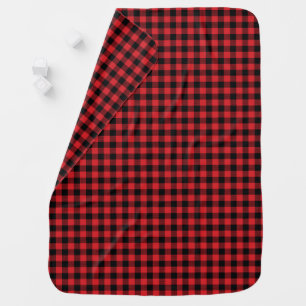 Buffalo Check Mountain Life Baby Blanket