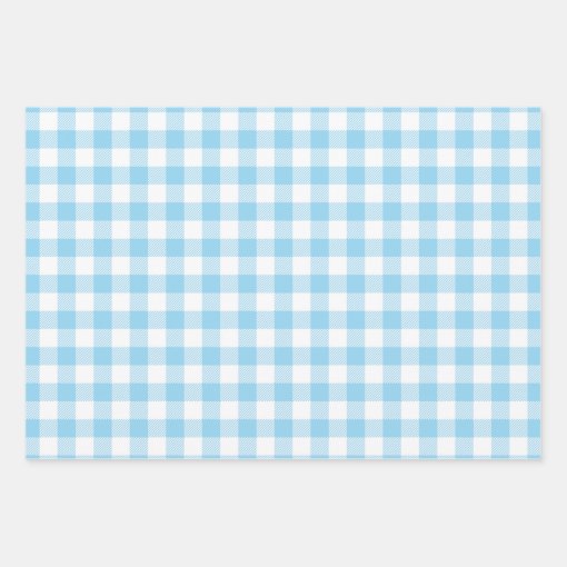 Buffalo Check Pattern Set Holiday Wrapping Paper Sheets | Zazzle
