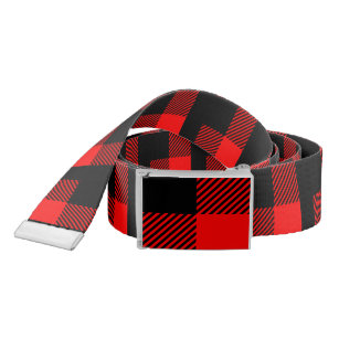 buffalo check belt