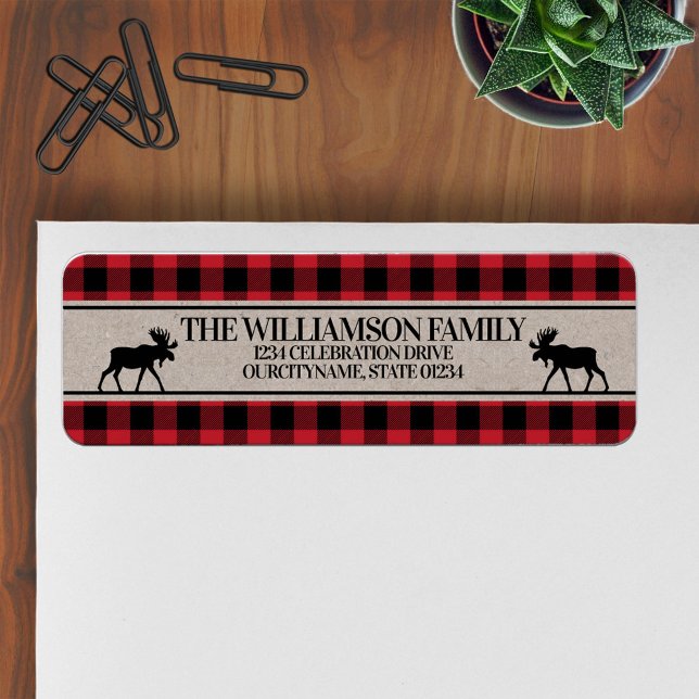 Buffalo Check Woodland Lumberjack Label (Creator Uploaded)