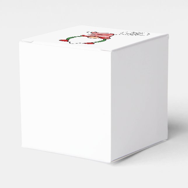 Buffalo chicken dip gnome favor boxes (Front Side)