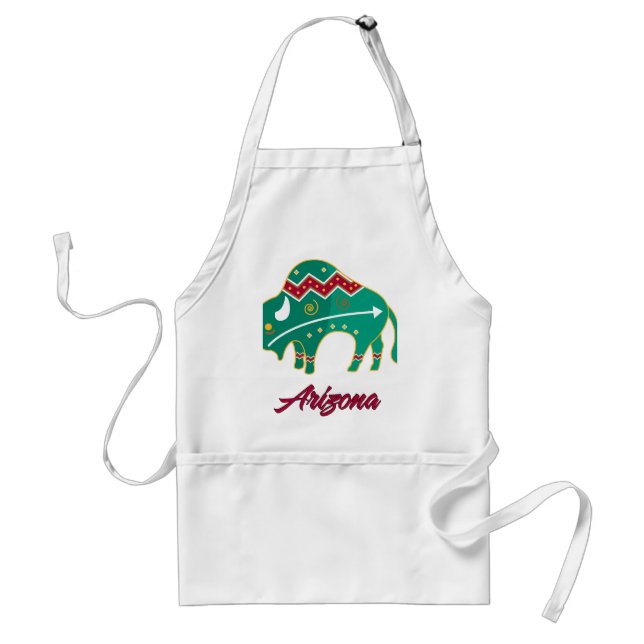 Buffalo Clan Arizona Adult Apron (Front)