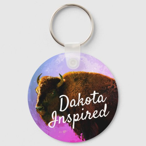 Buffalo Dakota Inspired  Keychain