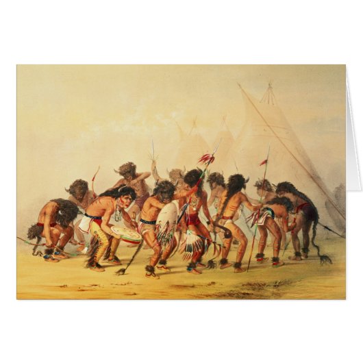 Buffalo Dance, c.1832 Cards (Front Horizontal)