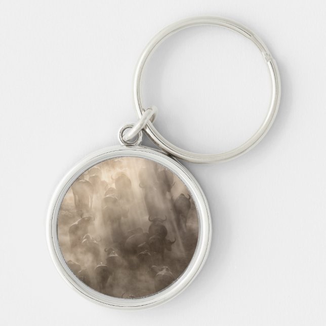 Buffalo Dust Keychain (Front)