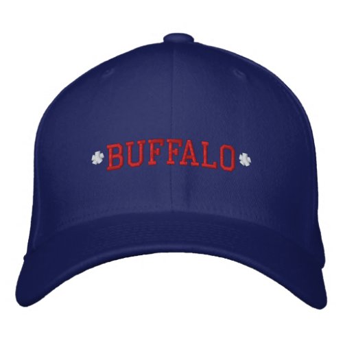 BUFFALO EMBROIDERED BASEBALL CAP