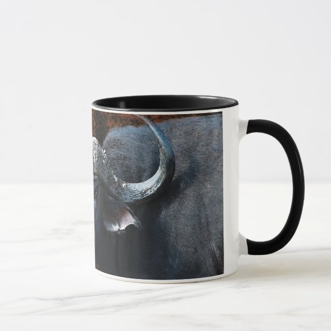 Buffalo fantasy art coffee mugs and cups (Right)