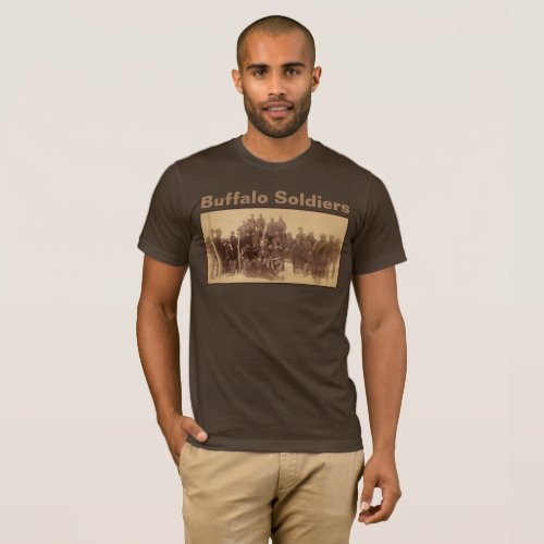 Buffalo Fighters of the US Black Cavalry T_Shirt