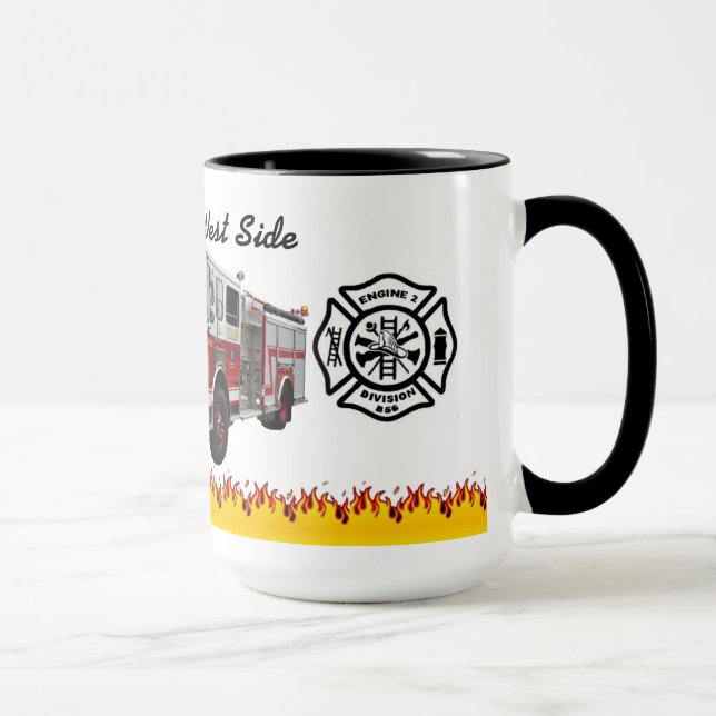 Buffalo Fire Engine 2 "Pride of the West Side" Mug (Right)