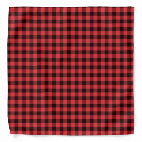 buffalo flannel plaid tartan face cover bandana