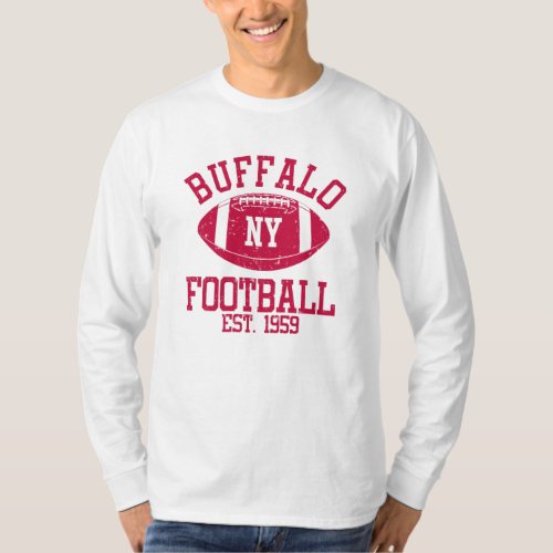 Buffalo Football Fan Gift Present Idea T_Shirt